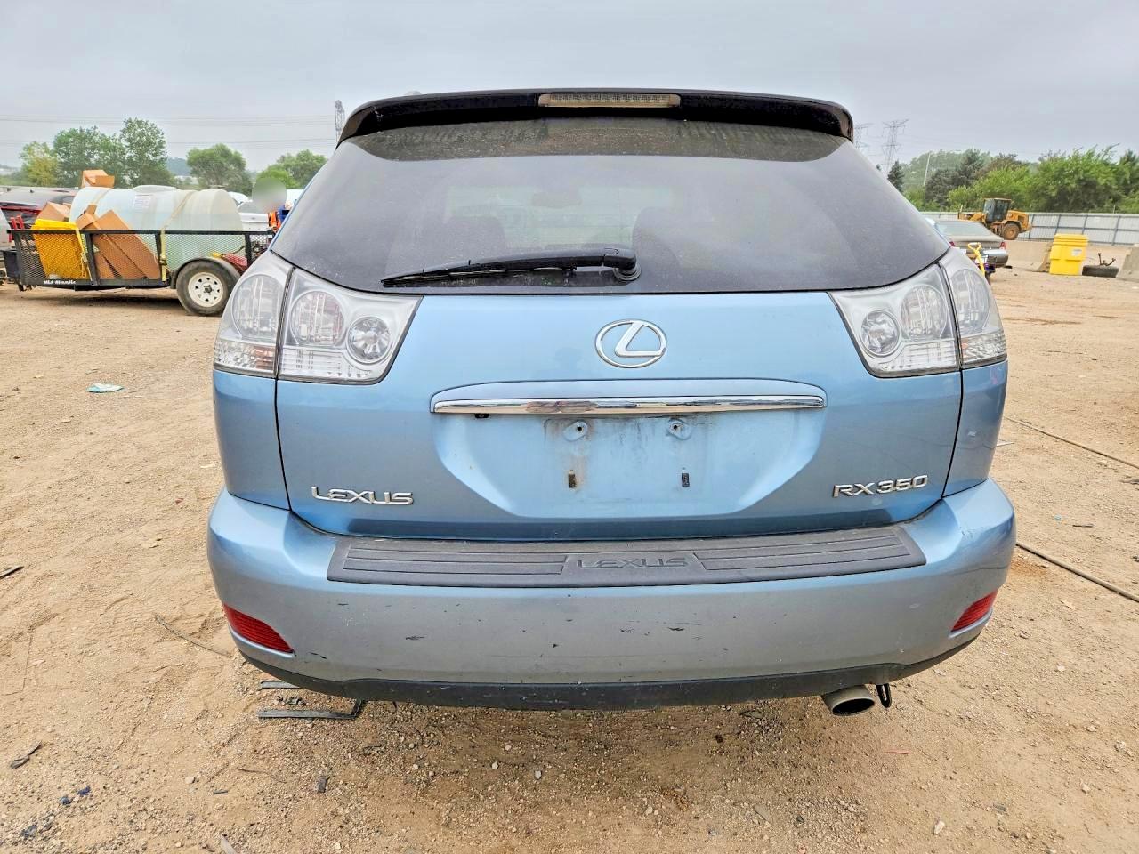 2007 Lexus Rx 350 Синий vin: 2T2HK31U17C014050
