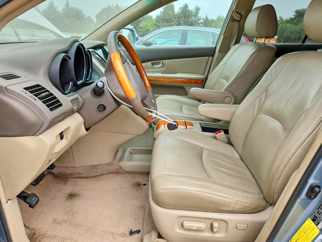 2007 Lexus Rx 350 Синий vin: 2T2HK31U17C014050