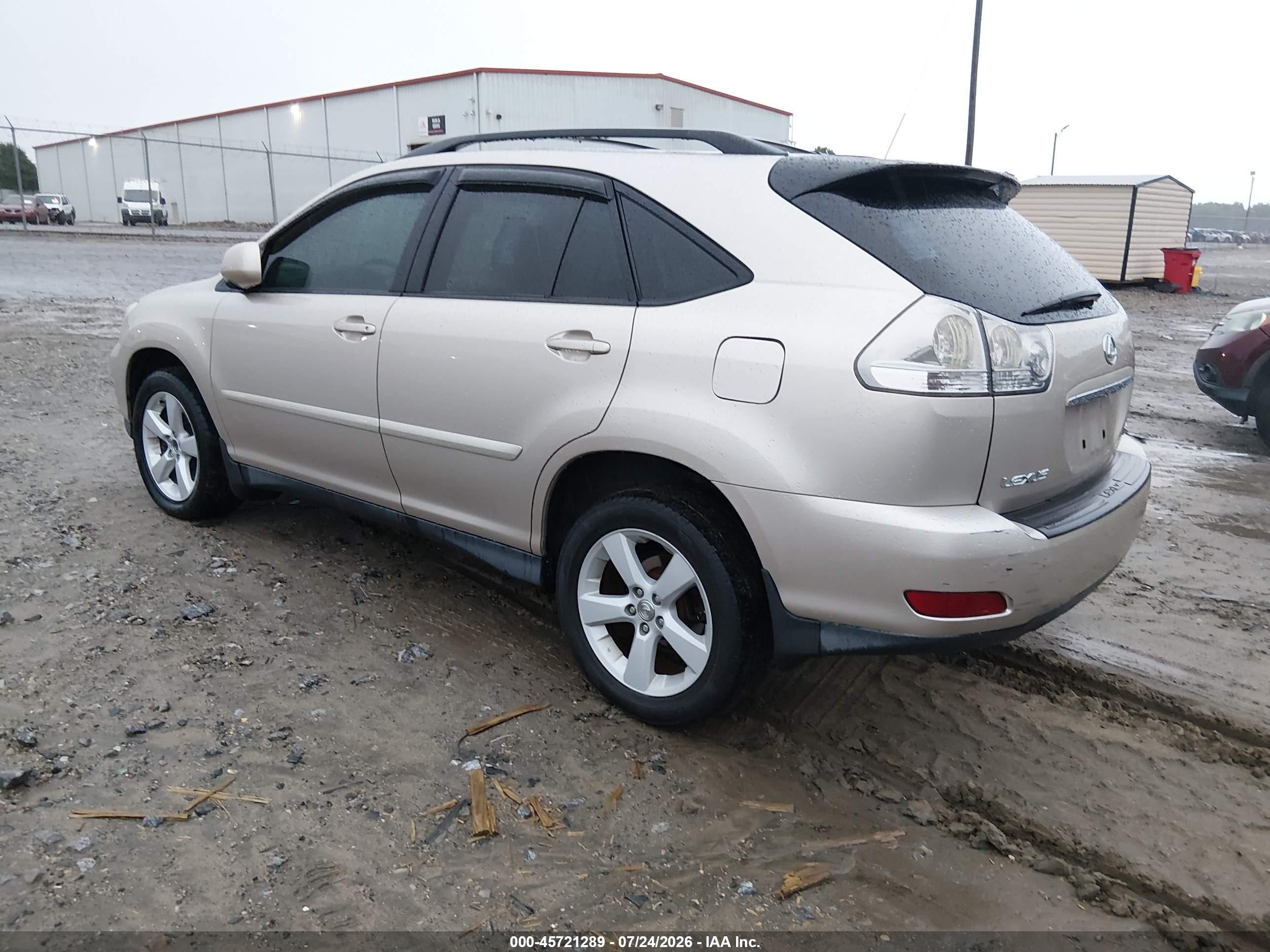 2007 Lexus Rx 350   Beige vin: 2T2HK31U17C014856