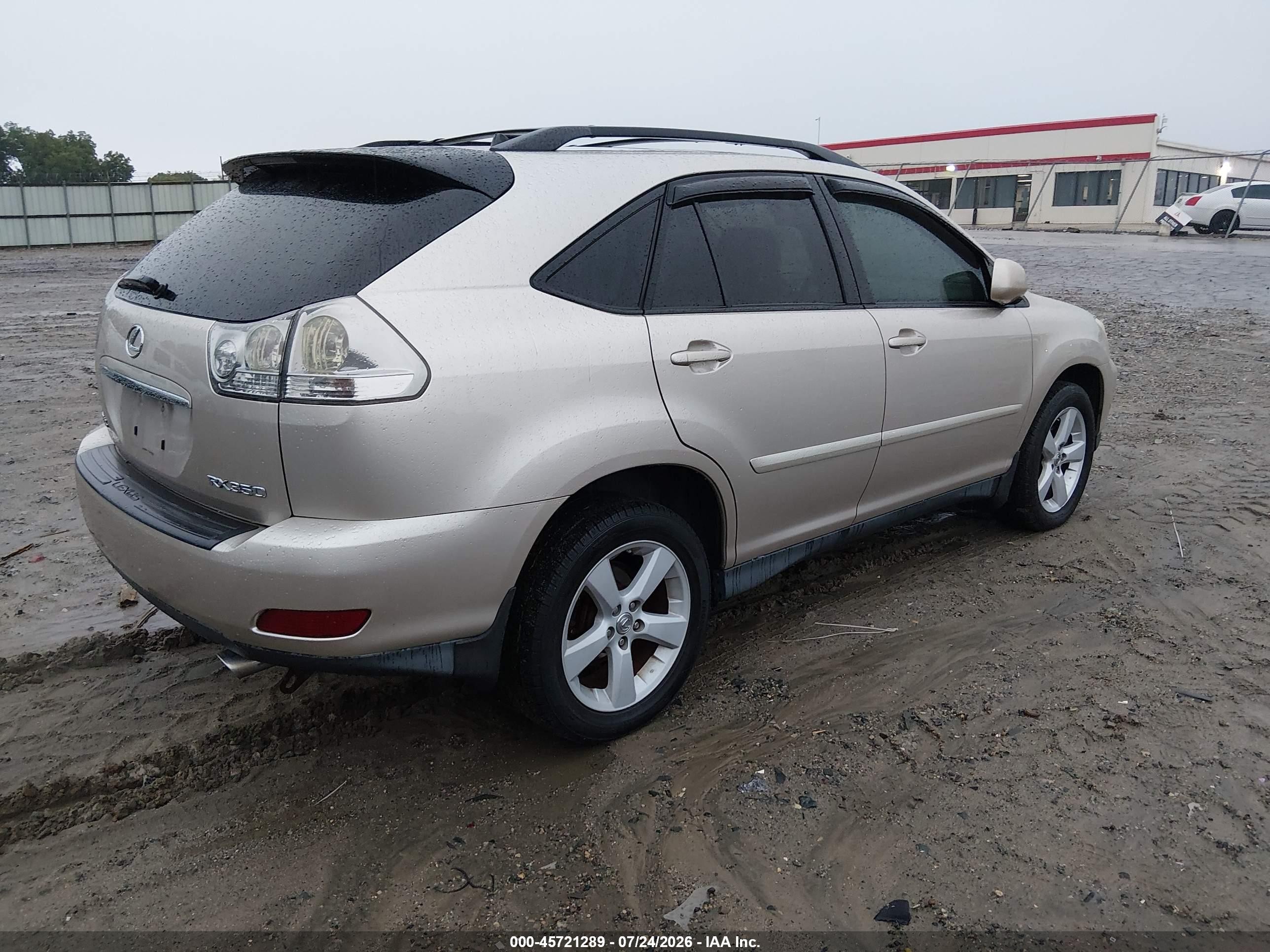 2007 Lexus Rx 350   Beige vin: 2T2HK31U17C014856