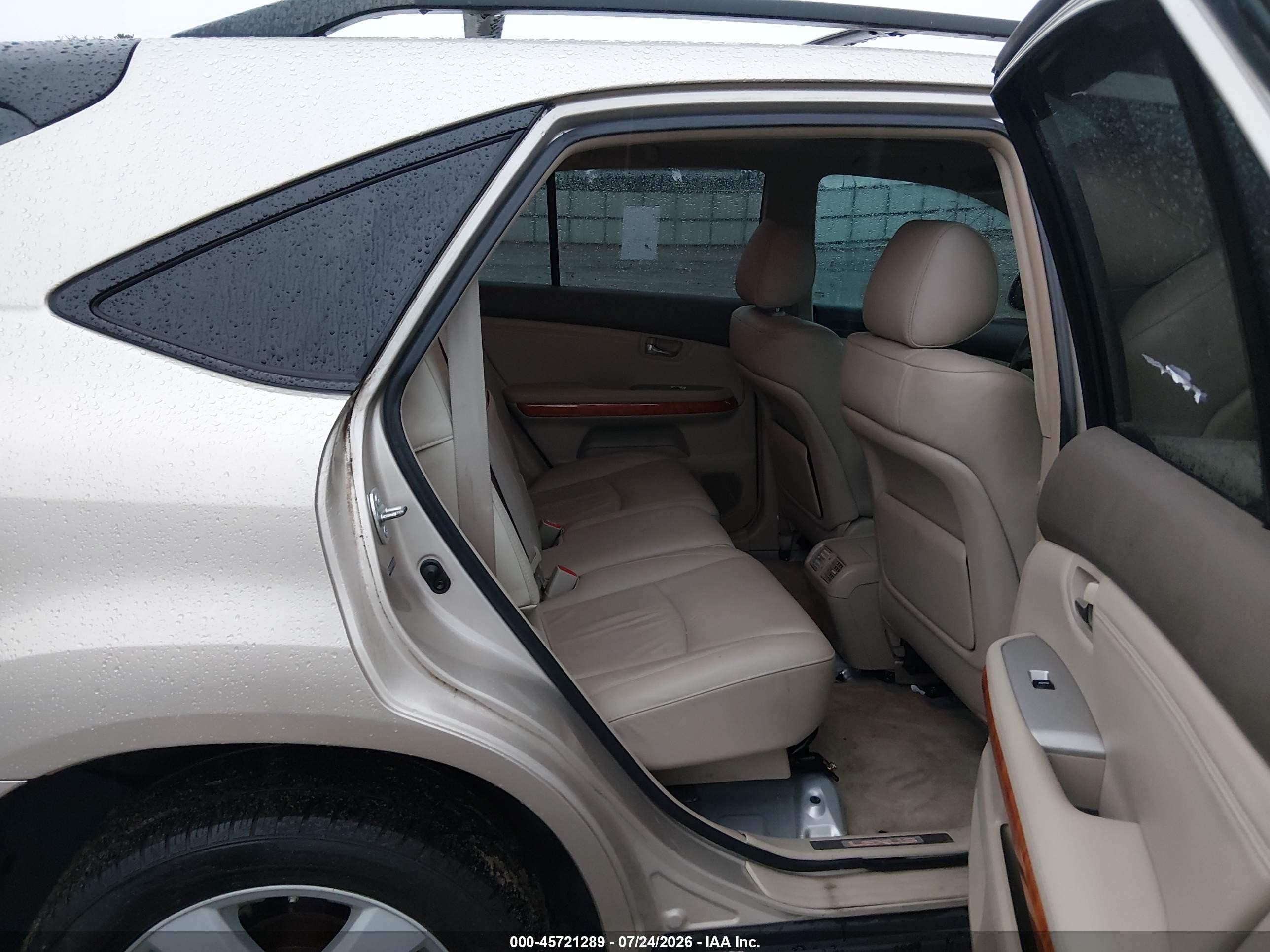 2007 Lexus Rx 350   Beige vin: 2T2HK31U17C014856