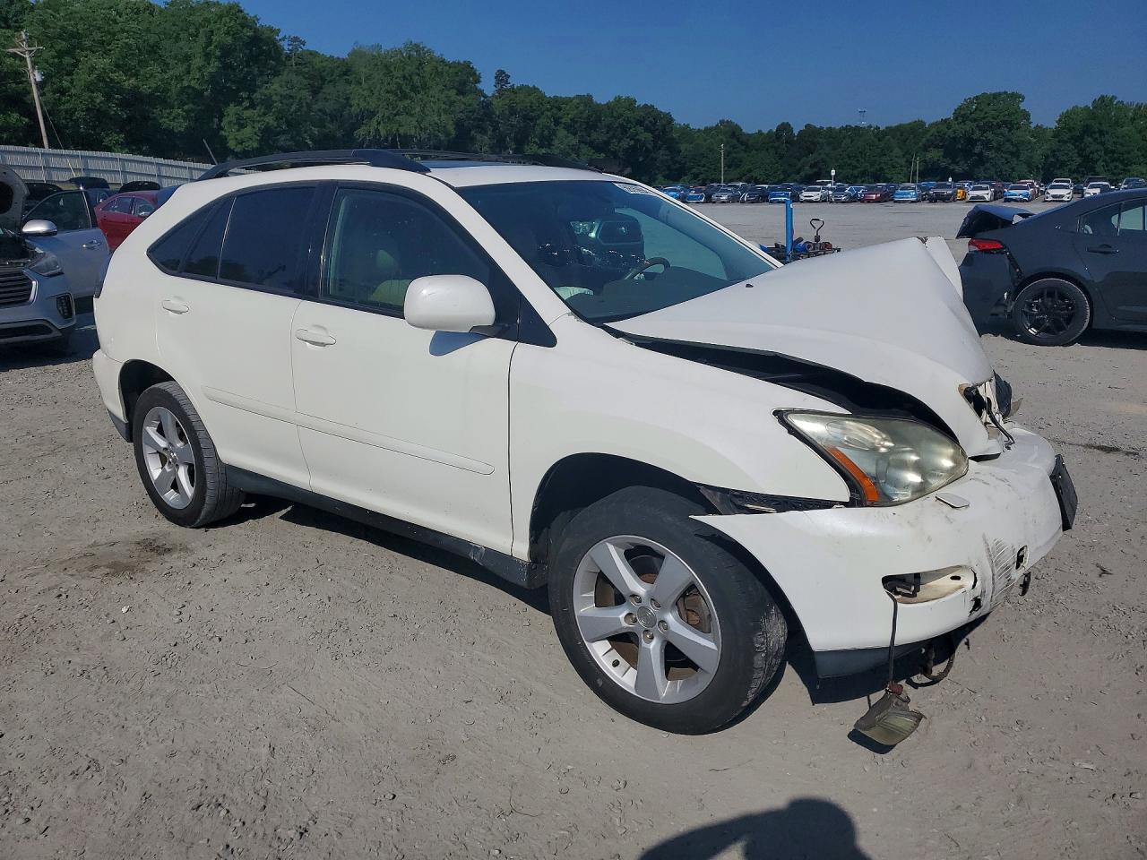2007 Lexus Rx 350 White vin: 2T2HK31U17C020477