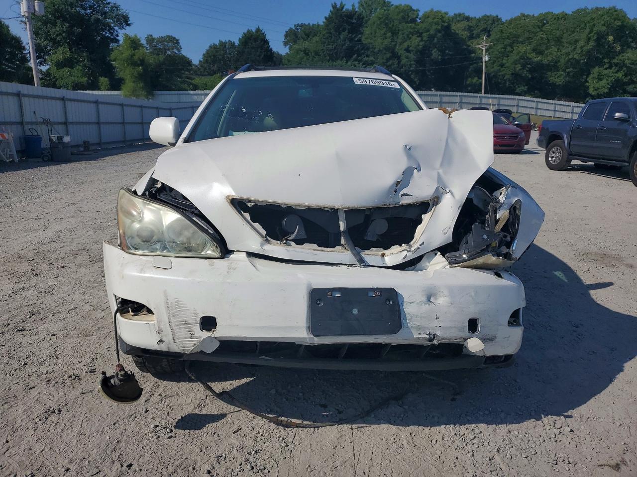 2007 Lexus Rx 350 White vin: 2T2HK31U17C020477