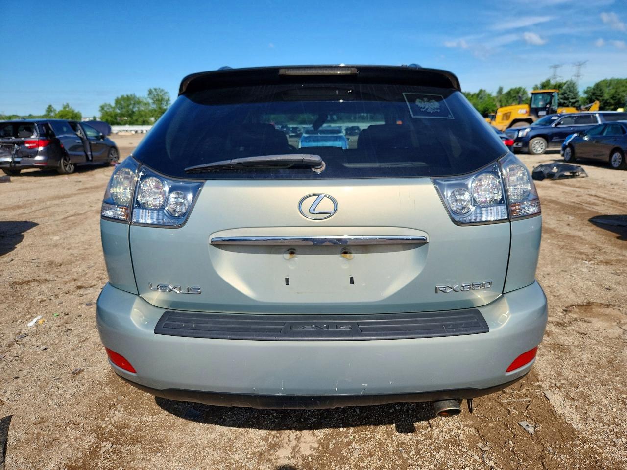 2007 Lexus Rx 350 Silver vin: 2T2HK31U17C026294