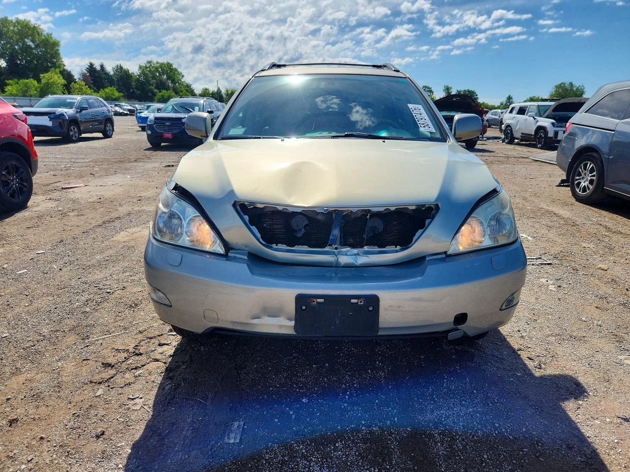 2007 Lexus Rx 350 Silver vin: 2T2HK31U17C026294