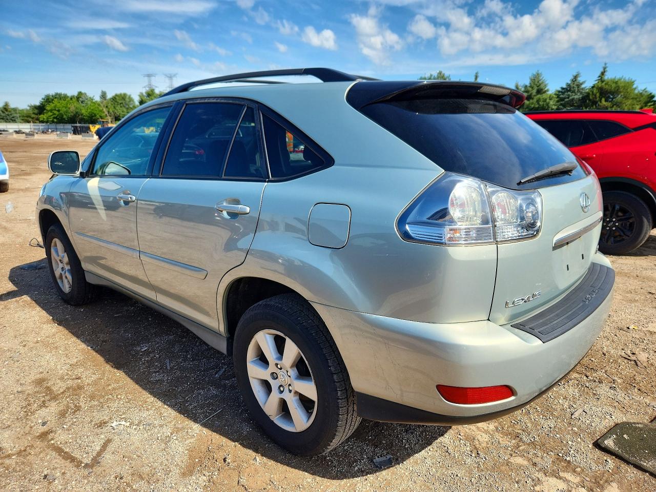 2007 Lexus Rx 350 Silver vin: 2T2HK31U17C026294