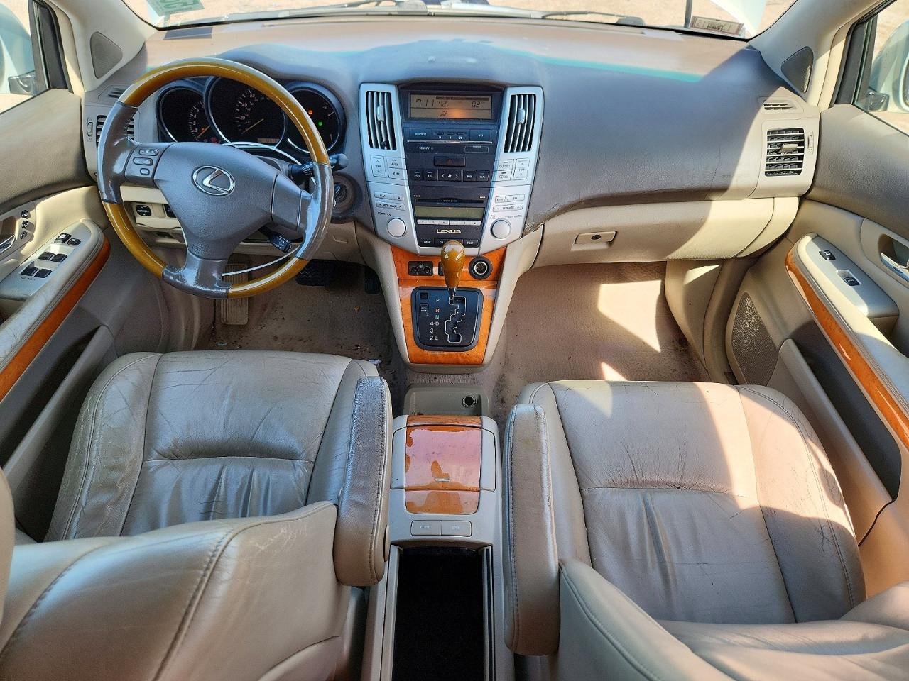 2007 Lexus Rx 350 Silver vin: 2T2HK31U17C026294