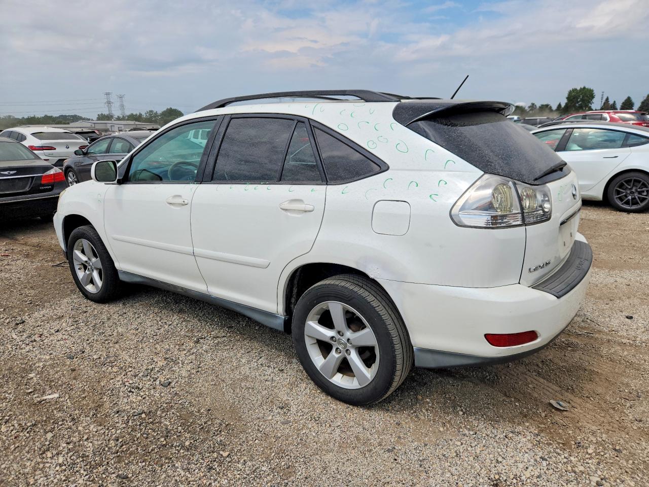 2007 Lexus Rx 350 White vin: 2T2HK31U17C035481