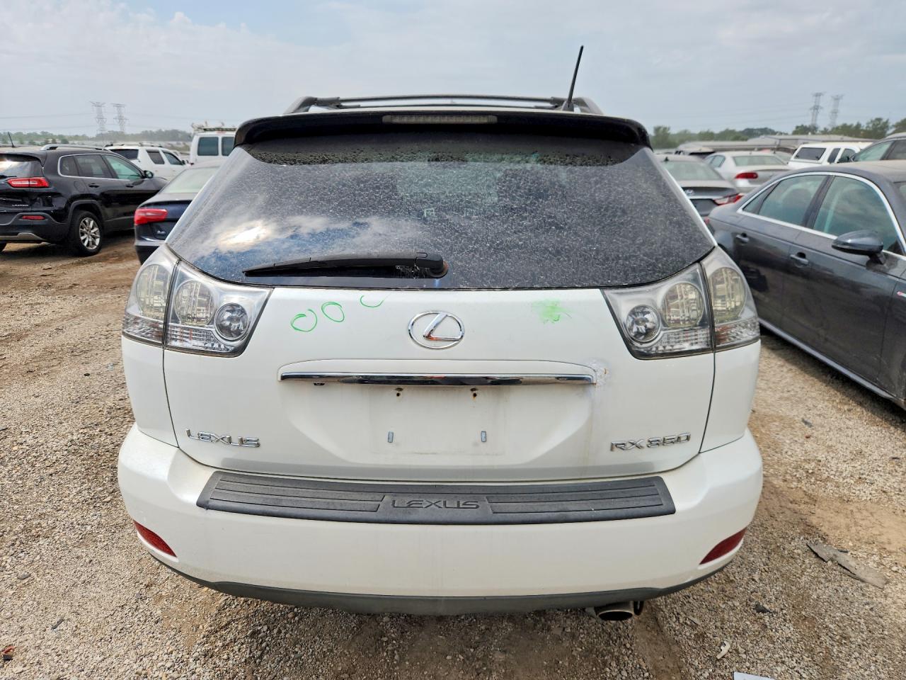 2007 Lexus Rx 350 White vin: 2T2HK31U17C035481