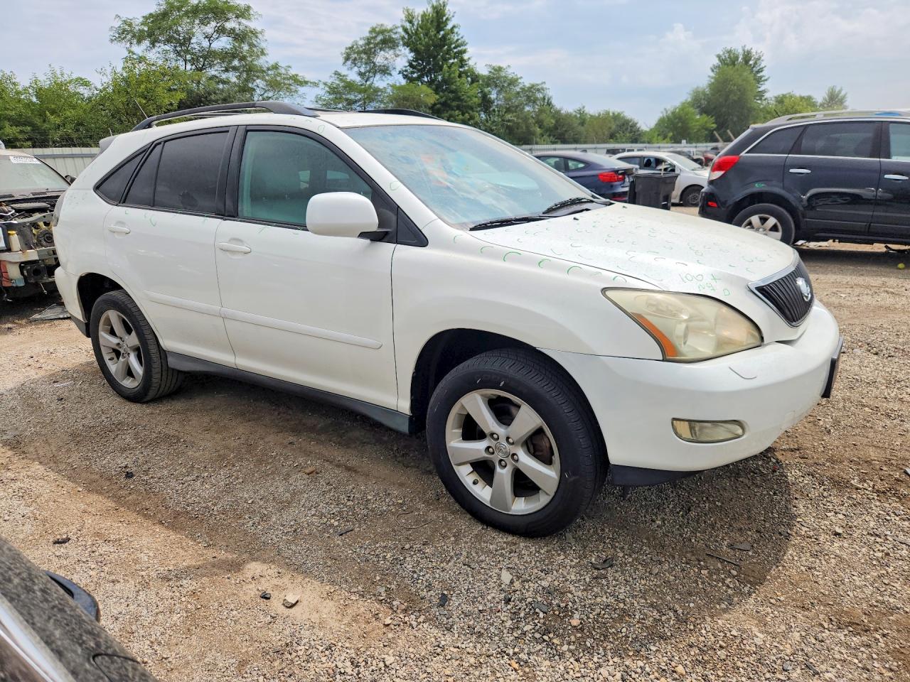 2007 Lexus Rx 350 White vin: 2T2HK31U17C035481