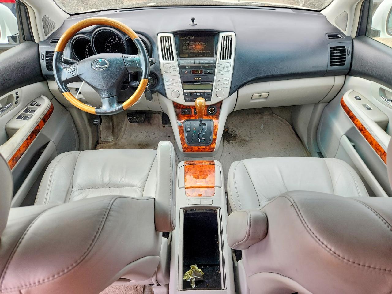 2007 Lexus Rx 350 White vin: 2T2HK31U17C035481