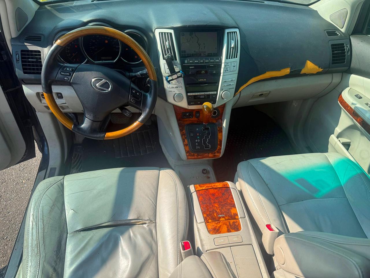 2007 Lexus Rx 350 Синий vin: 2T2HK31U17C038638