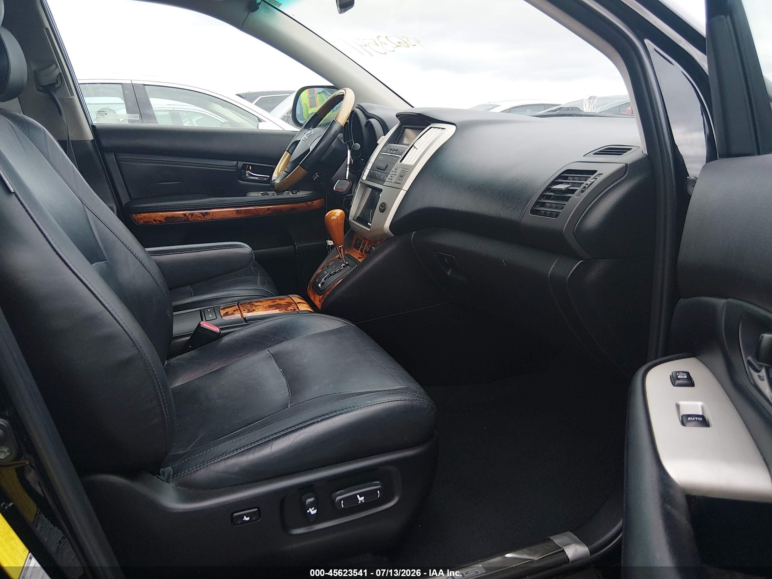2007 Lexus Rx 350   Black vin: 2T2HK31U17C041300