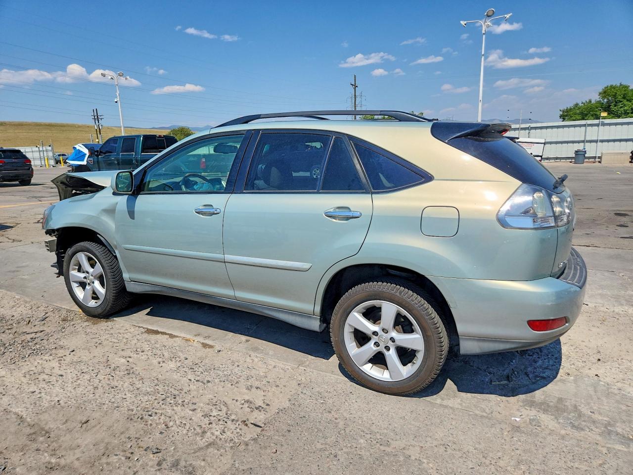 2008 Lexus Rx 350 Silver vin: 2T2HK31U18C049401
