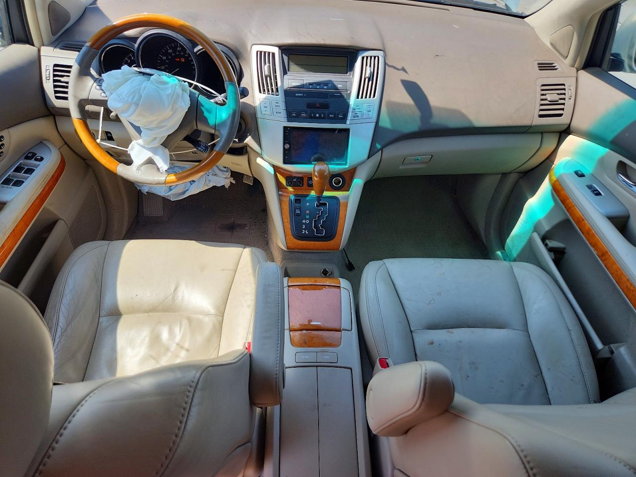 2008 Lexus Rx 350 Silver vin: 2T2HK31U18C049401
