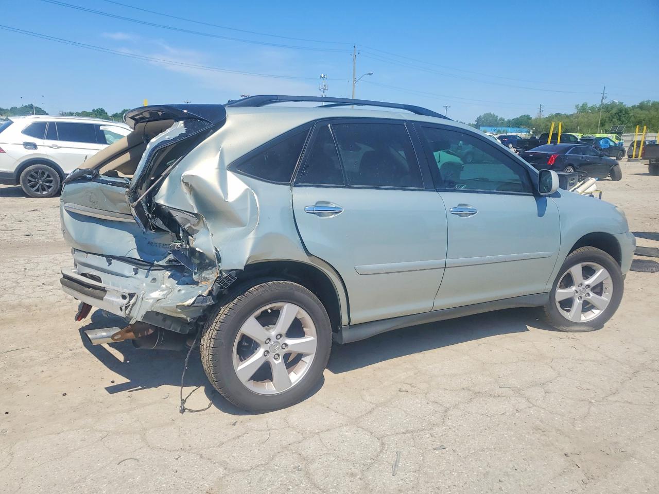 2008 Lexus Rx 350 Tan vin: 2T2HK31U18C059166