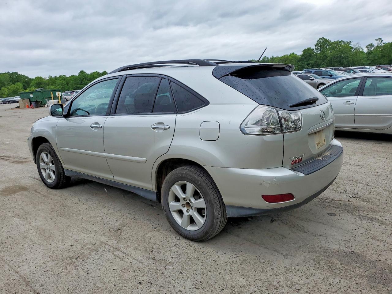 2008 Lexus Rx 350 Silver vin: 2T2HK31U18C062035