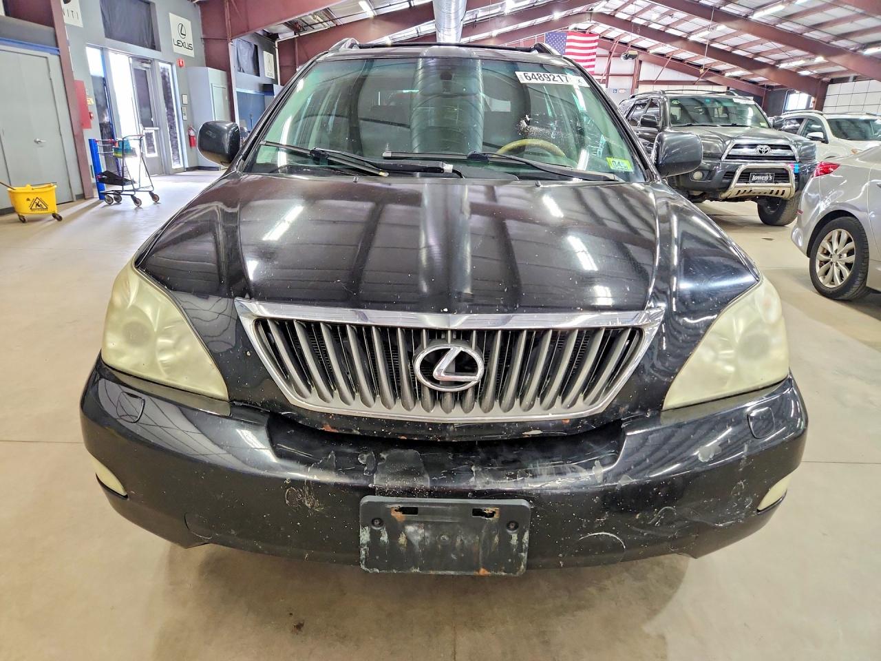2008 Lexus Rx 350 Черный vin: 2T2HK31U18C066635