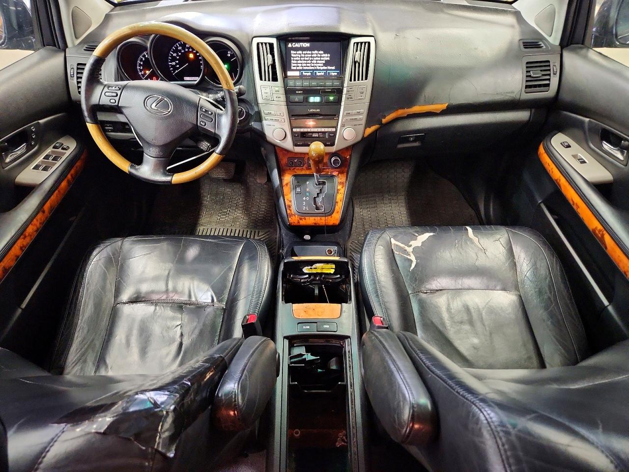 2008 Lexus Rx 350 Черный vin: 2T2HK31U18C066635