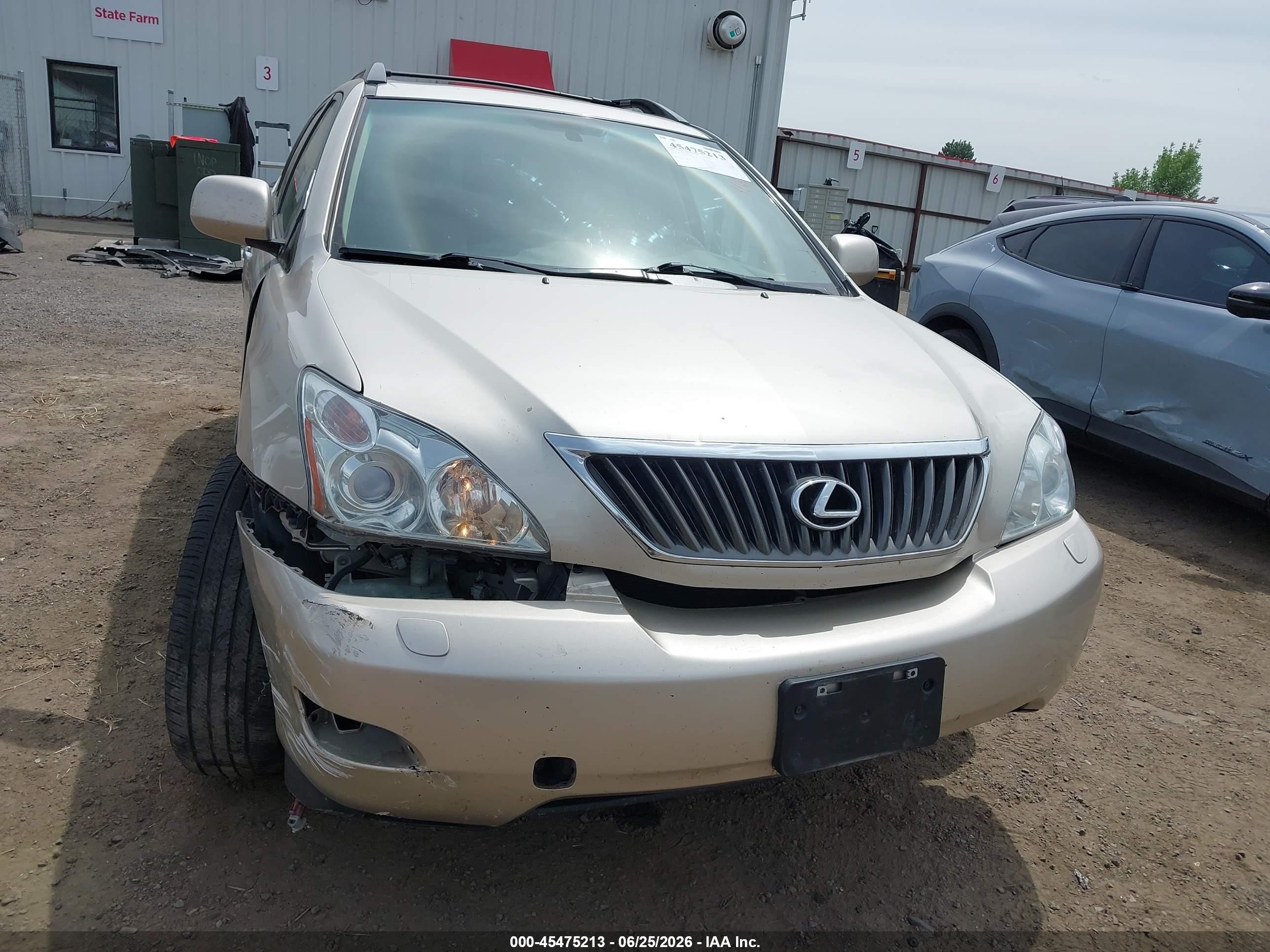 2008 Lexus Rx 350 Champagne vin: 2T2HK31U18C067249