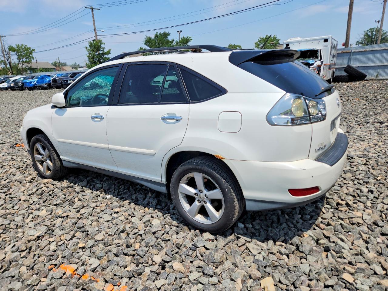 2008 Lexus Rx 350 White vin: 2T2HK31U18C069258