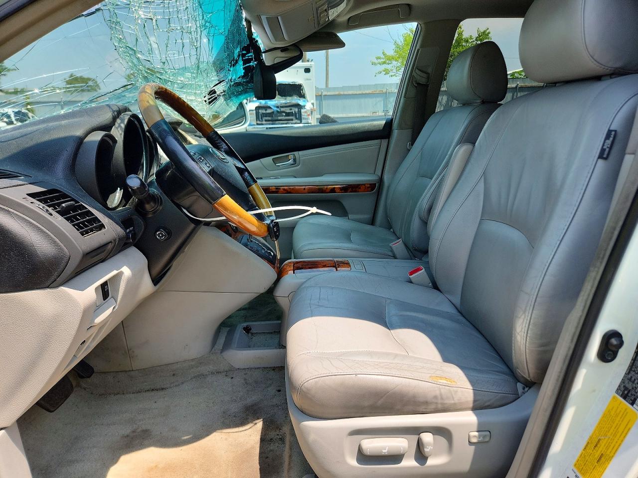 2008 Lexus Rx 350 White vin: 2T2HK31U18C069258