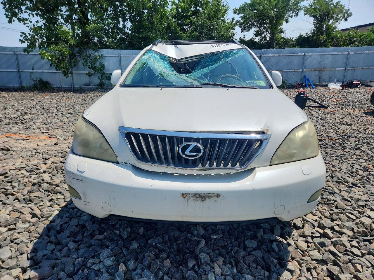 2008 Lexus Rx 350 White vin: 2T2HK31U18C069258