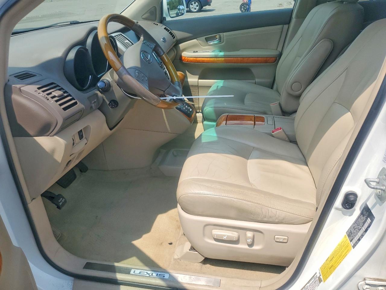 2008 Lexus Rx 350 White vin: 2T2HK31U18C081443