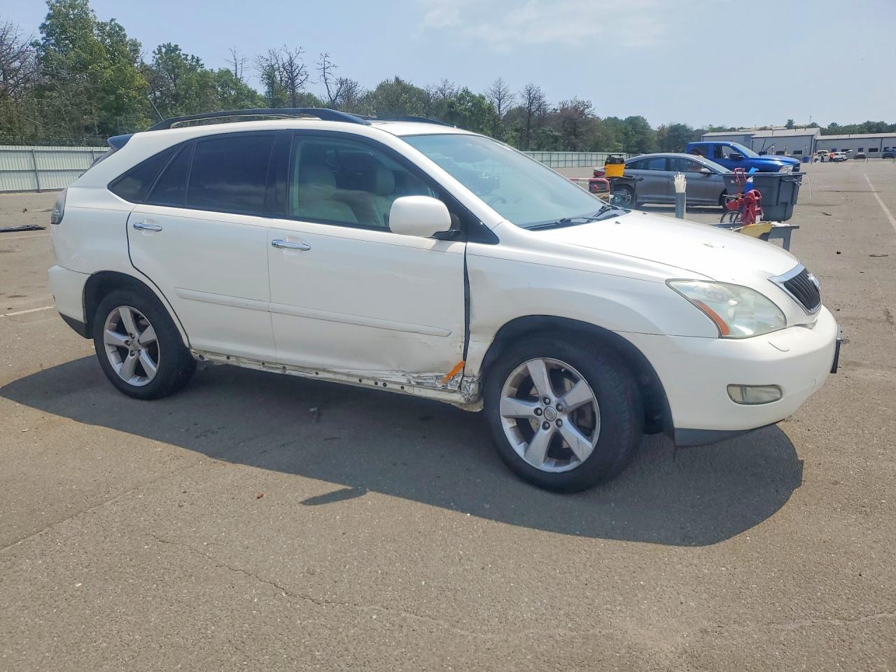 2008 Lexus Rx 350 White vin: 2T2HK31U18C081443