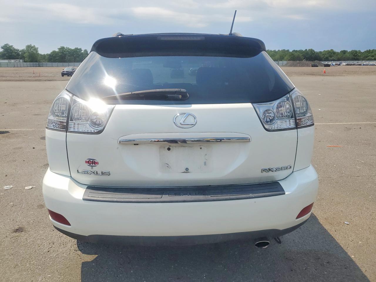 2008 Lexus Rx 350 White vin: 2T2HK31U18C081443