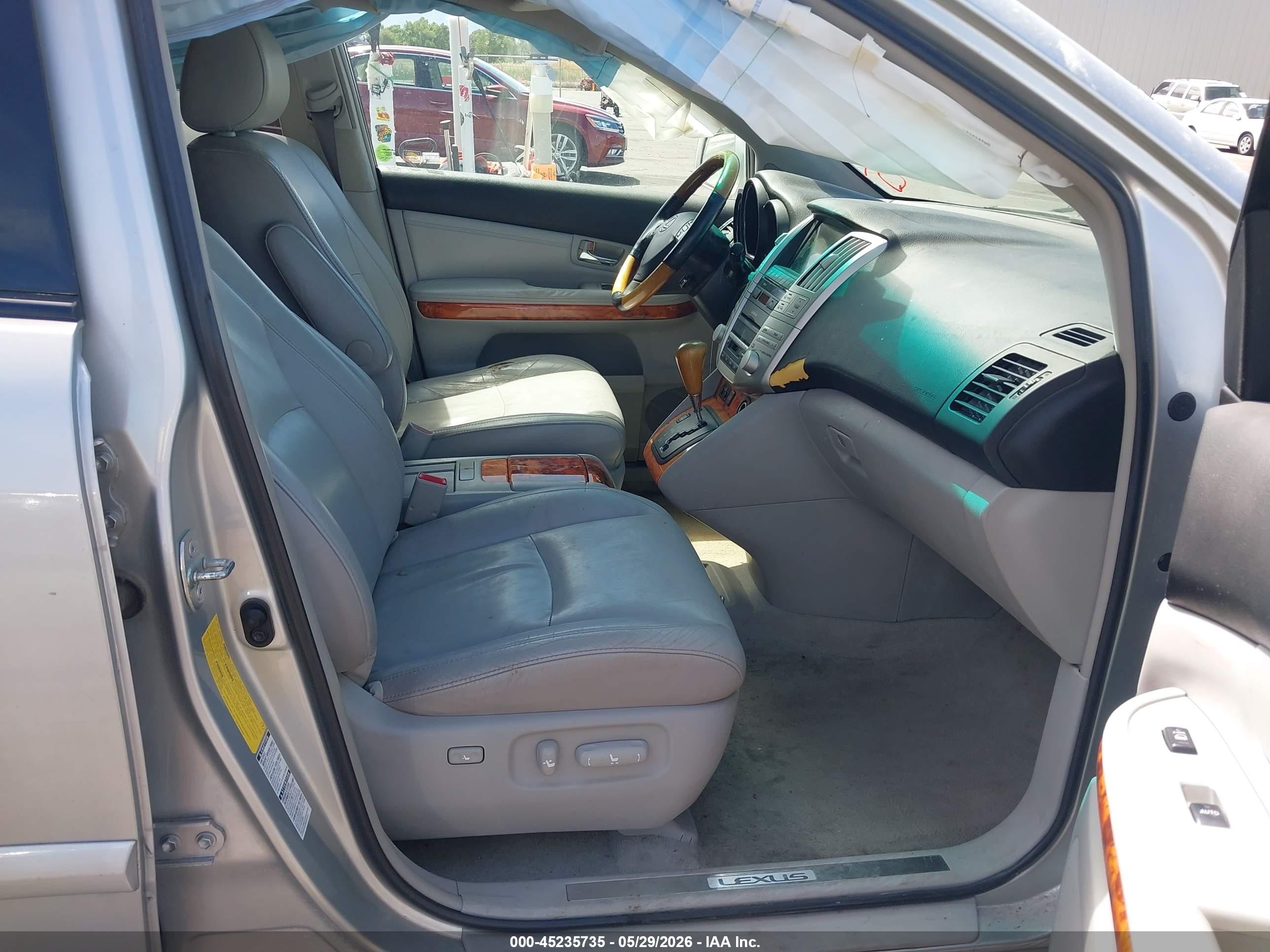 2008 Lexus Rx 350 Silver vin: 2T2HK31U18C084116