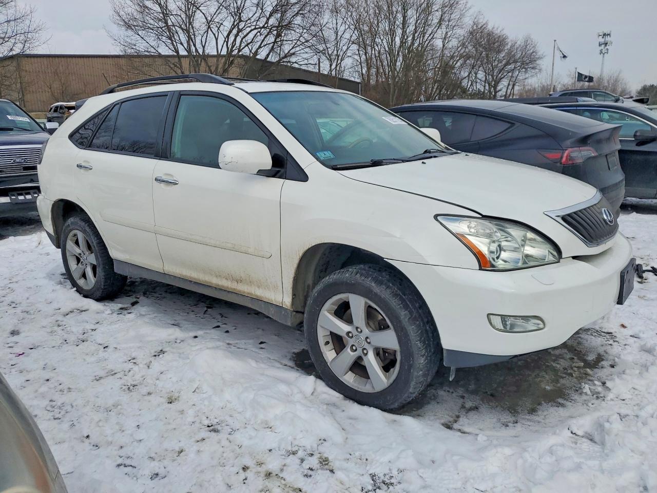 2008 Lexus Rx 350 White vin: 2T2HK31U18C090546