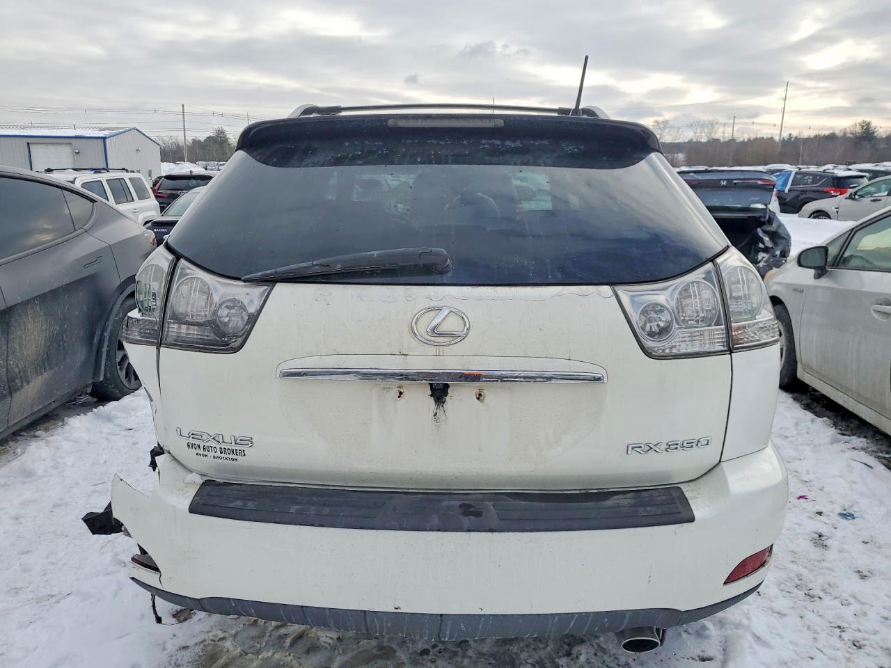 2008 Lexus Rx 350 White vin: 2T2HK31U18C090546