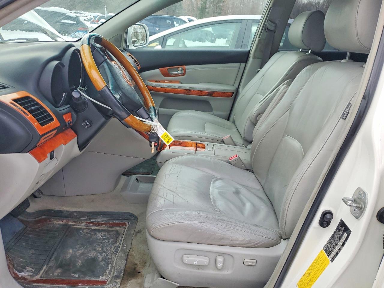 2008 Lexus Rx 350 White vin: 2T2HK31U18C090546
