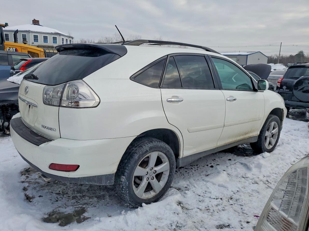 2008 Lexus Rx 350 White vin: 2T2HK31U18C090546