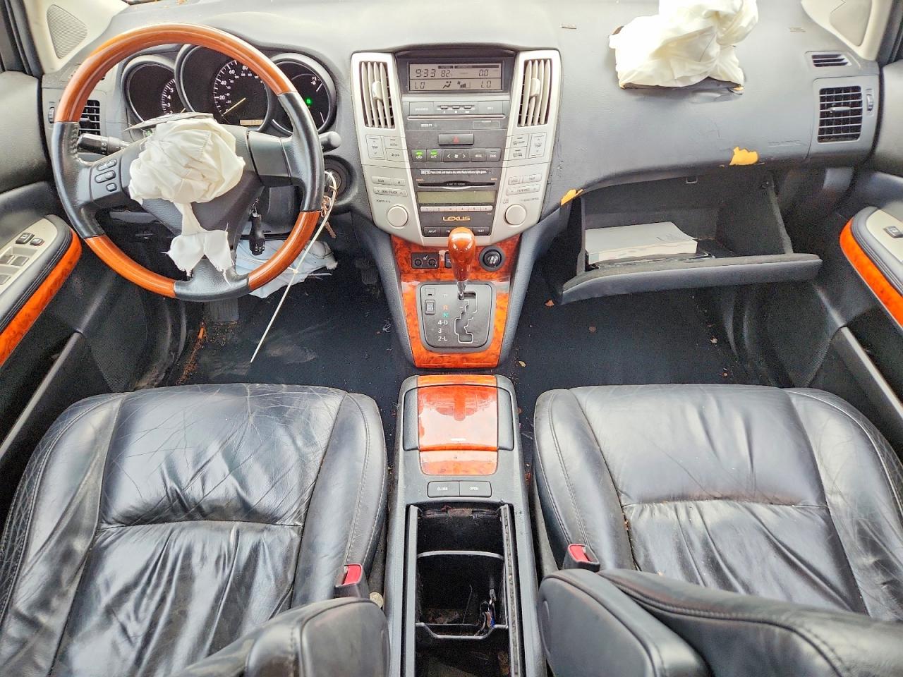 2008 Lexus Rx 350 Black vin: 2T2HK31U18C091194
