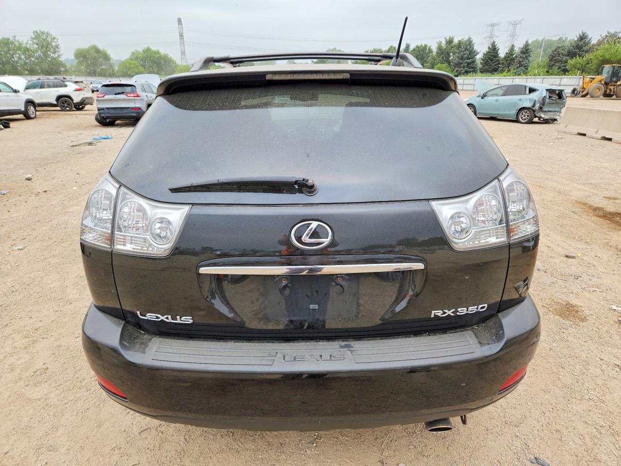 2008 Lexus Rx 350 Black vin: 2T2HK31U18C091194