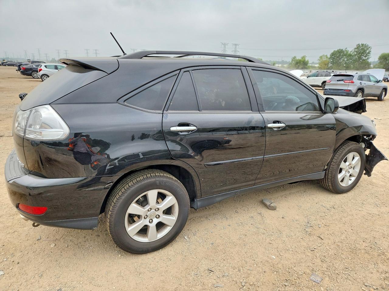 2008 Lexus Rx 350 Black vin: 2T2HK31U18C091194