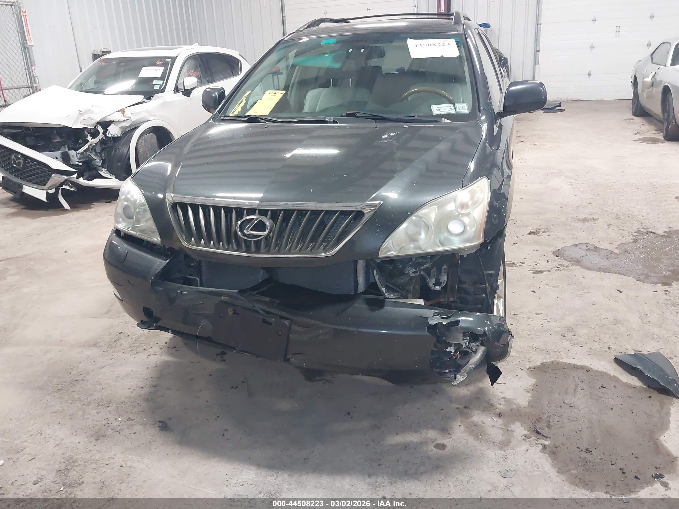 2008 Lexus Rx 350   Серый vin: 2T2HK31U18C091311