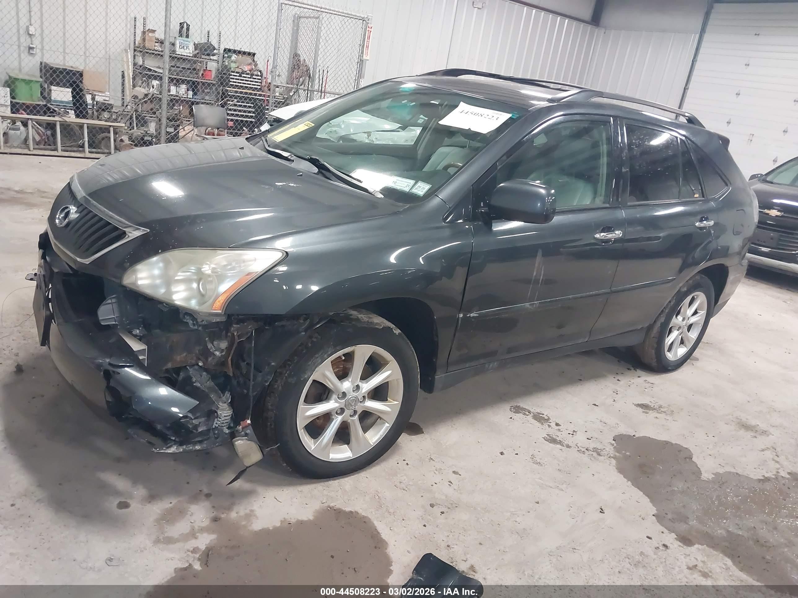 2008 Lexus Rx 350   Серый vin: 2T2HK31U18C091311