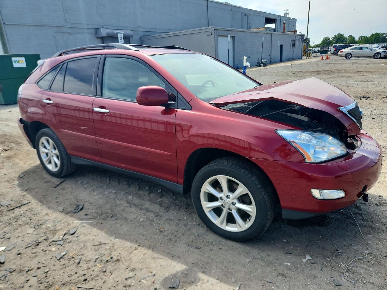 2009 Lexus Rx 350 Red vin: 2T2HK31U19C099488