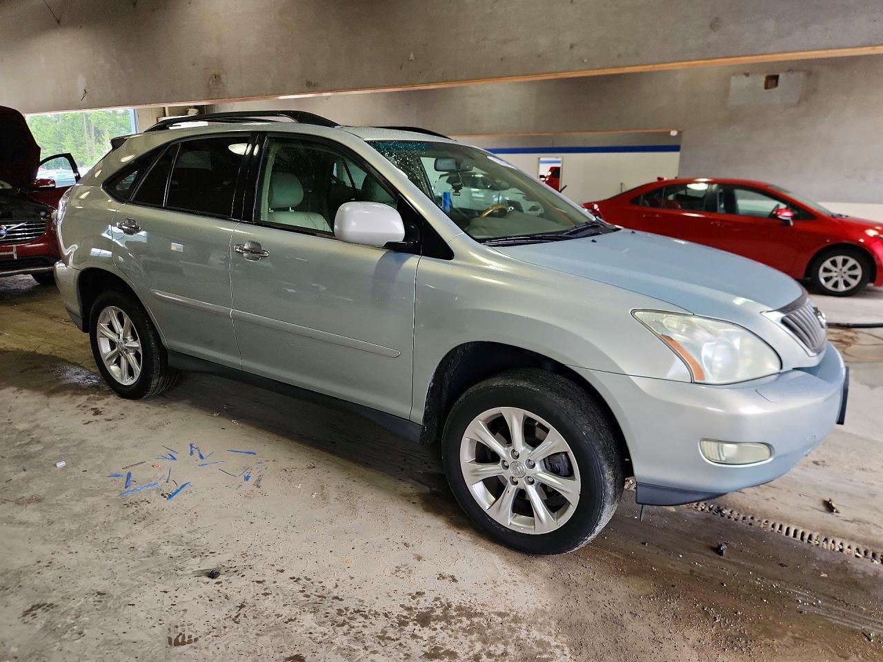 2009 Lexus Rx 350 Silver vin: 2T2HK31U19C101949