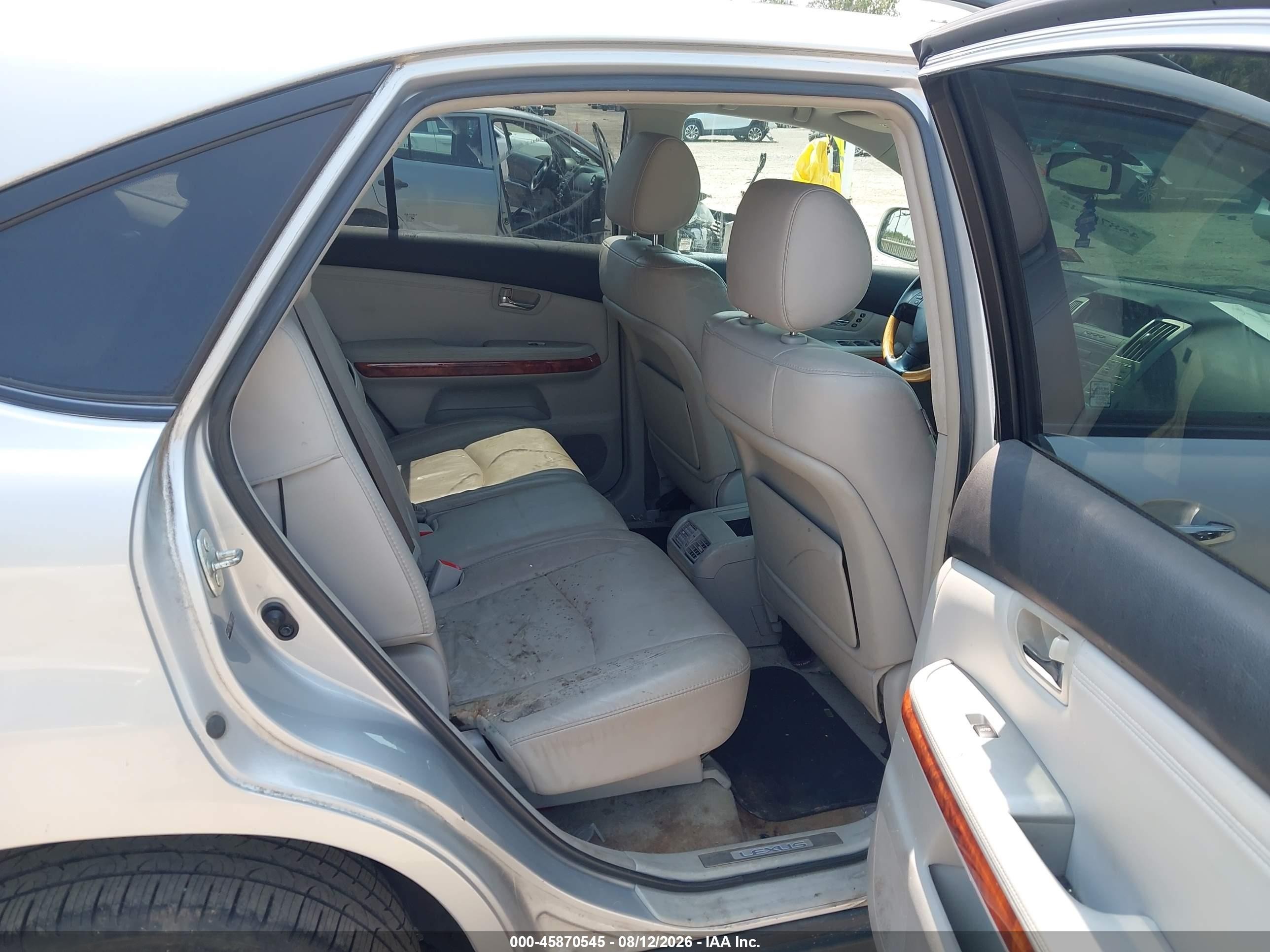 2009 Lexus Rx 350   Silver vin: 2T2HK31U19C104981