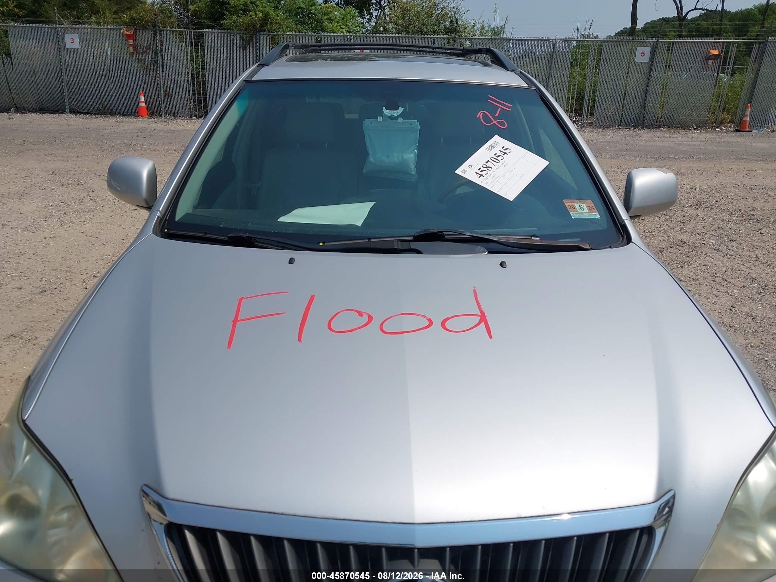 2009 Lexus Rx 350   Silver vin: 2T2HK31U19C104981
