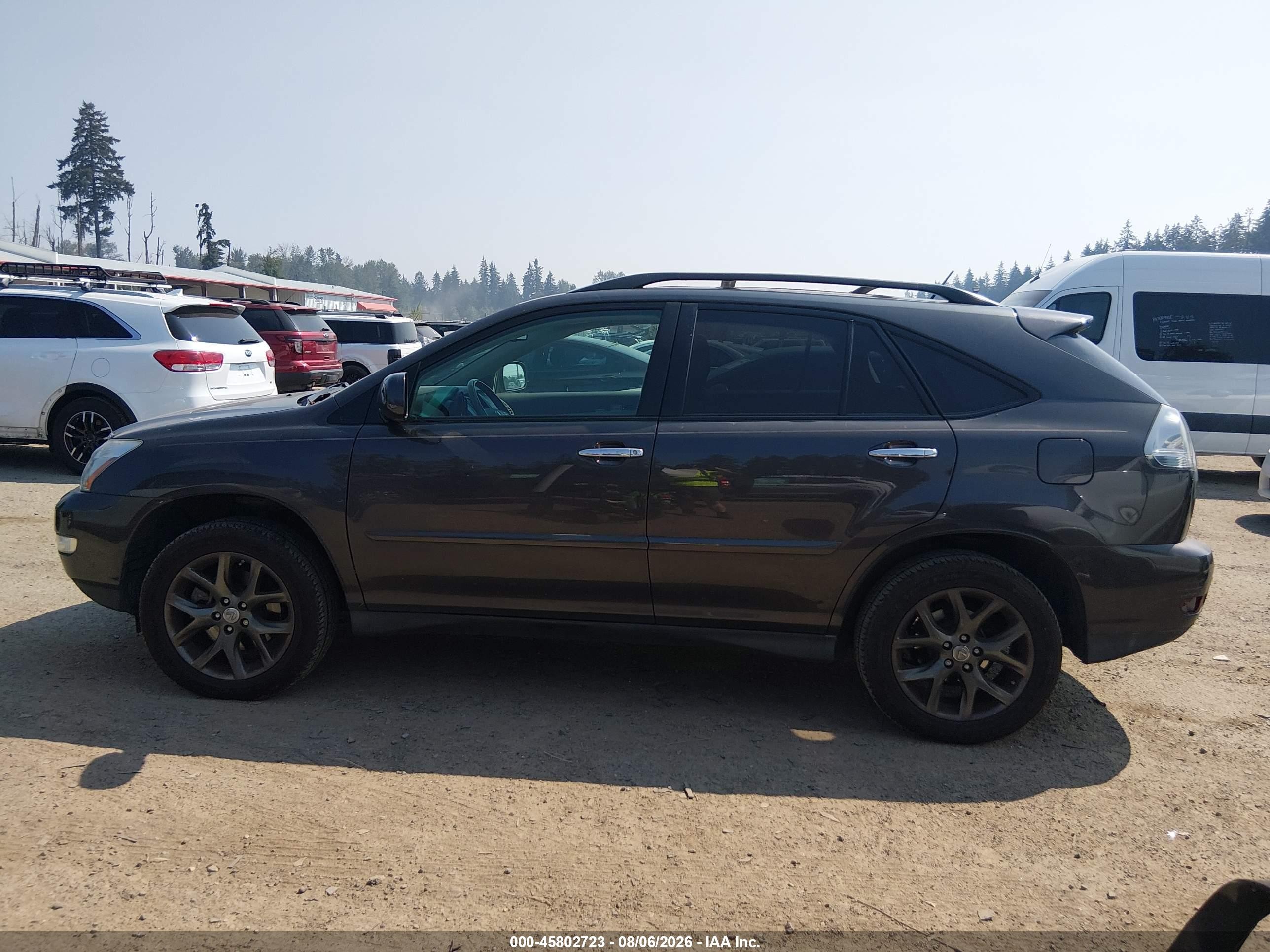 2009 Lexus Rx 350   Black vin: 2T2HK31U19C108528