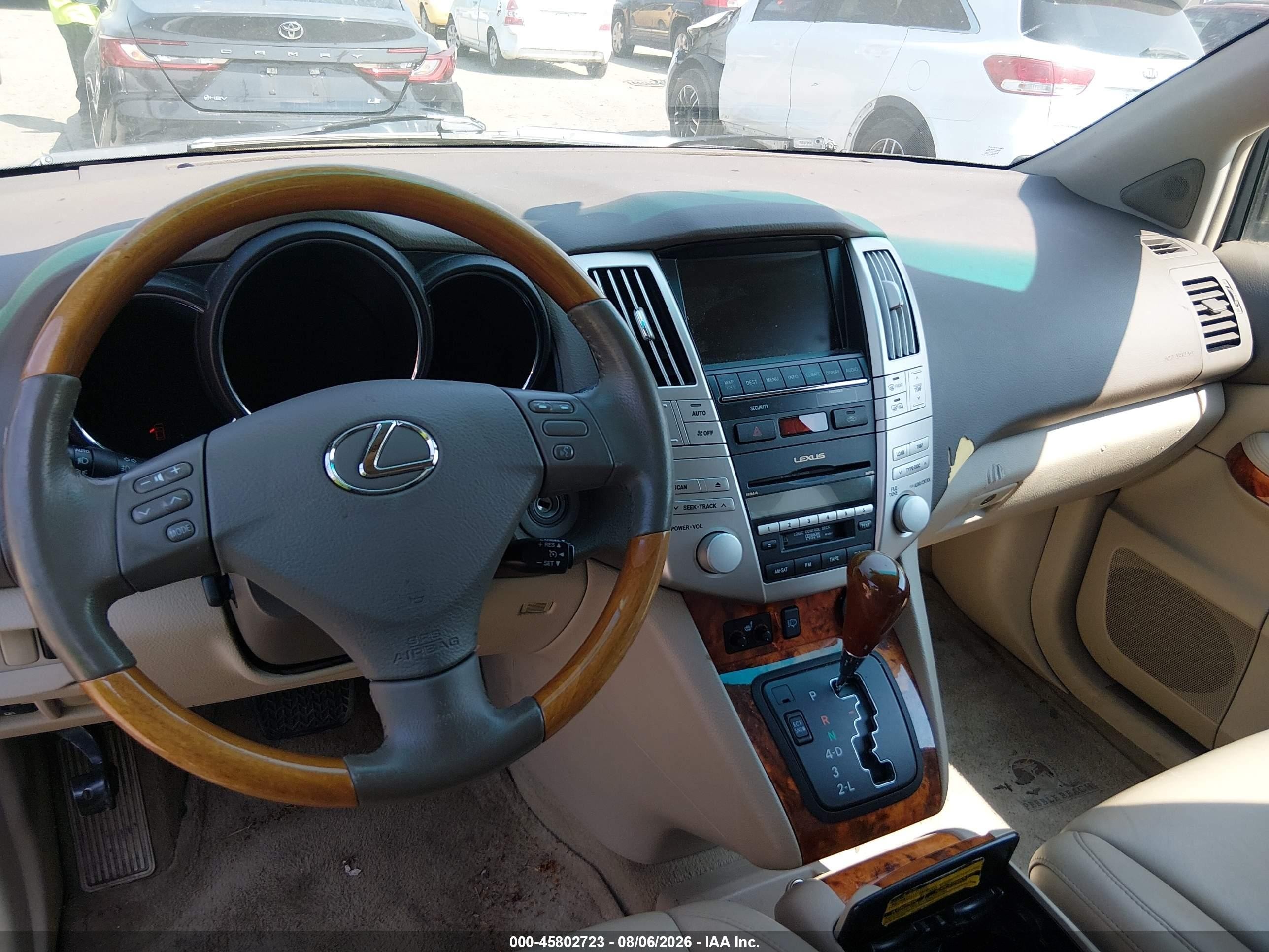 2009 Lexus Rx 350   Black vin: 2T2HK31U19C108528