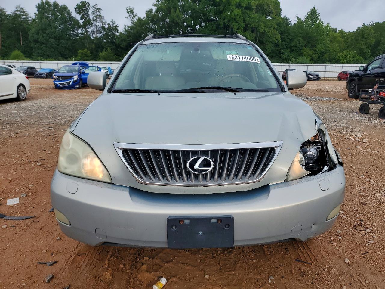 2009 Lexus Rx 350 Серебряный vin: 2T2HK31U19C111588