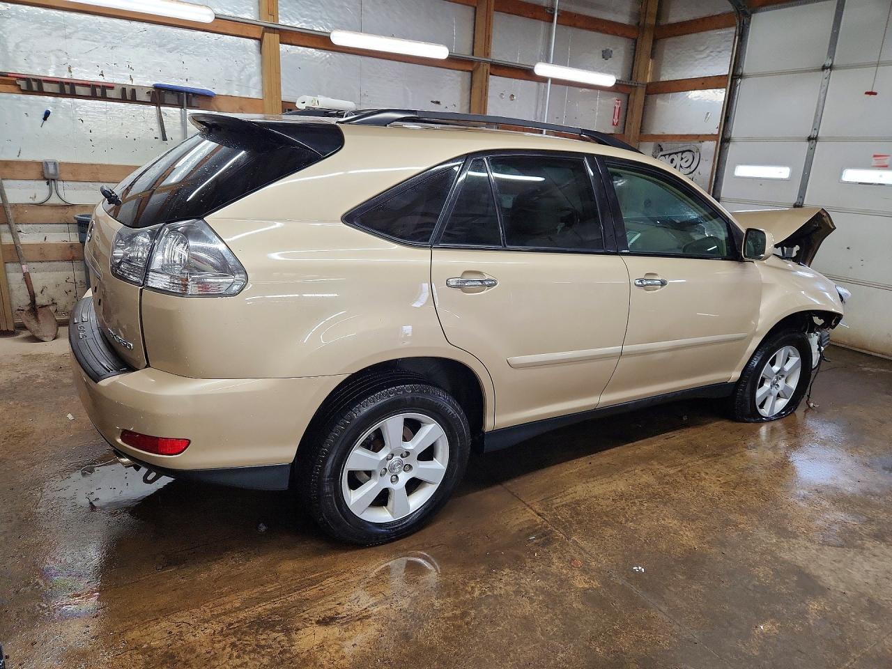2009 Lexus Rx 350 Base Gold vin: 2T2HK31U19C112935
