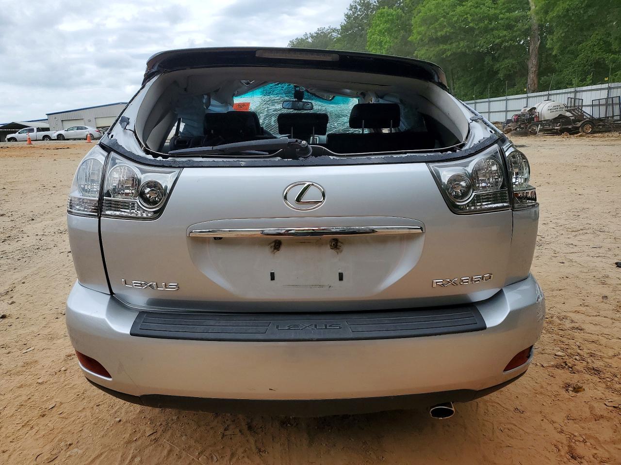2009 Lexus Rx 350 Silver vin: 2T2HK31U19C116161