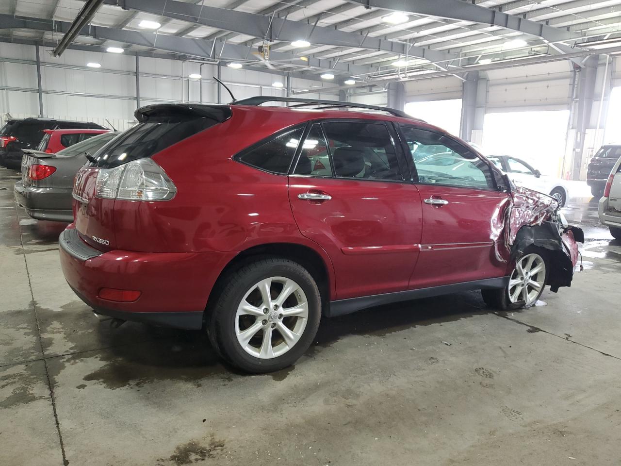 2009 Lexus Rx 350 Red vin: 2T2HK31U19C133008
